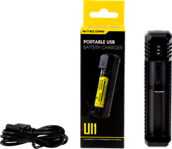Зарядное устройство Nitecore UI1 , 18650/21700 на 1*АКБ, Совместим с Li-ion и IMR