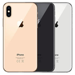 Корпус, крышка, задняя часть iPhone XS(серебро/черный/золото)