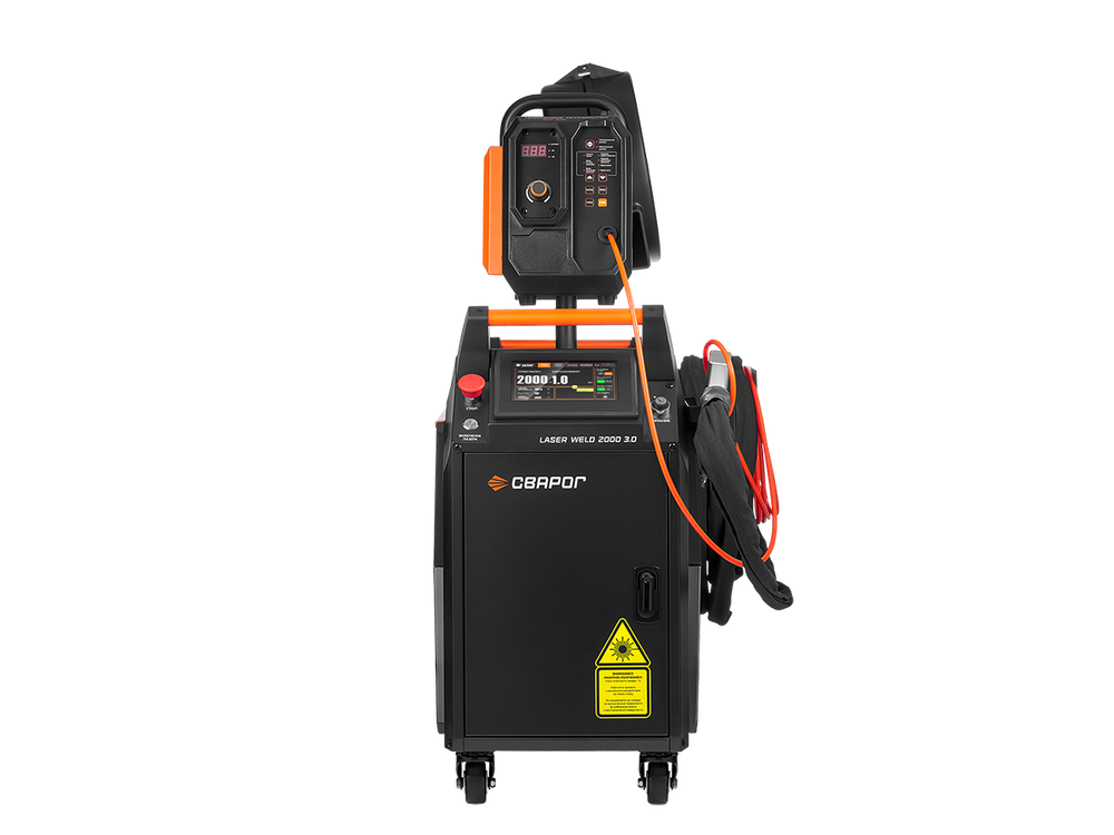 АППАРАТ ДЛЯ РУЧНОЙ ЛАЗЕРНОЙ СВАРКИ, РЕЗКИ И ЧИСТКИ LASER WELD 2000 3.0