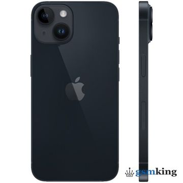 Apple iPhone 14 256GB Midnight «Тёмная ночь» A2882 MPVX3 EU DUAL SIM (nano SIM + eSIM)