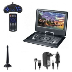 Портативный телевизор XPX EA-1569L с DVD и DVB-T2 15" (1366x768)