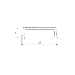 Экран призматический SL-LINE-W20-2500 (Arlight, Пластик) 033745