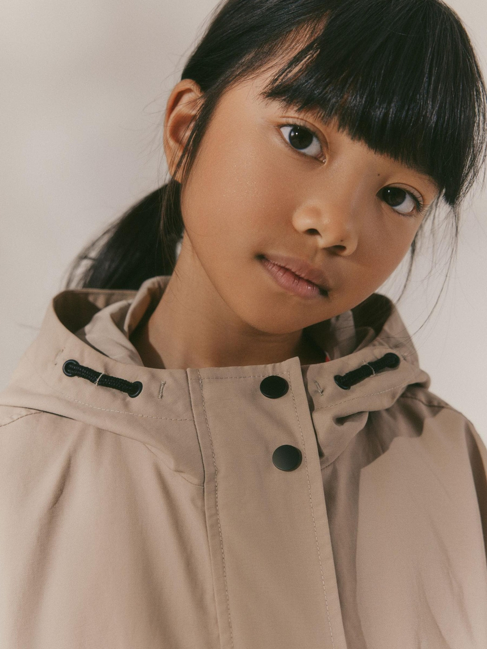 Куртка непромокаемая для девочки Next E25-197, Песочный