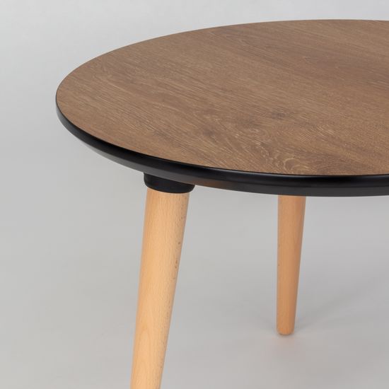 Журнальный столик Copine 60 см меламин орех | Купить в StoreForHome.ru