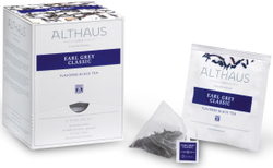 Чай черный Althaus Earl Grey Classic ароматизированный в пирамидках, 15 шт