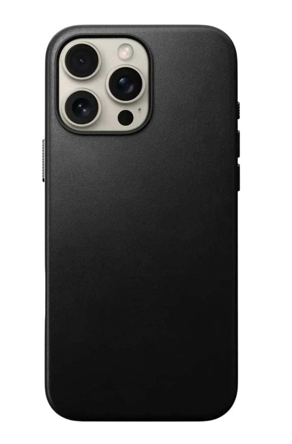 Накладка Nomad Traditional Leather Case With MagSafe для iPhone 16 Pro Max, Black (NM01388685)