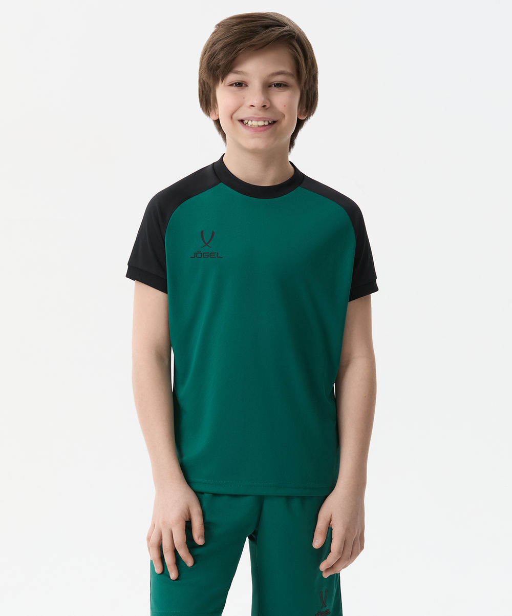 Футболка игровая CAMP Reglan Jersey, темно-зеленый, детский