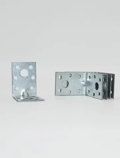 Уголок крепежный усиленный 50 x 50 x 35 мм, 25 шт.