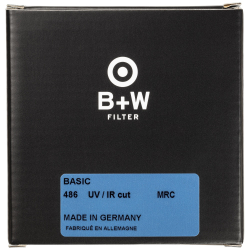 B+W BASIC 486 UV/IR cut 58mm. Светофильтр блокирующий УФ/ИК излучение