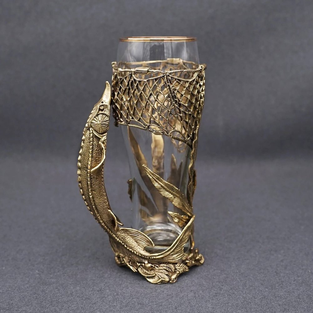 Бокал для пива подарочный "Осетр"