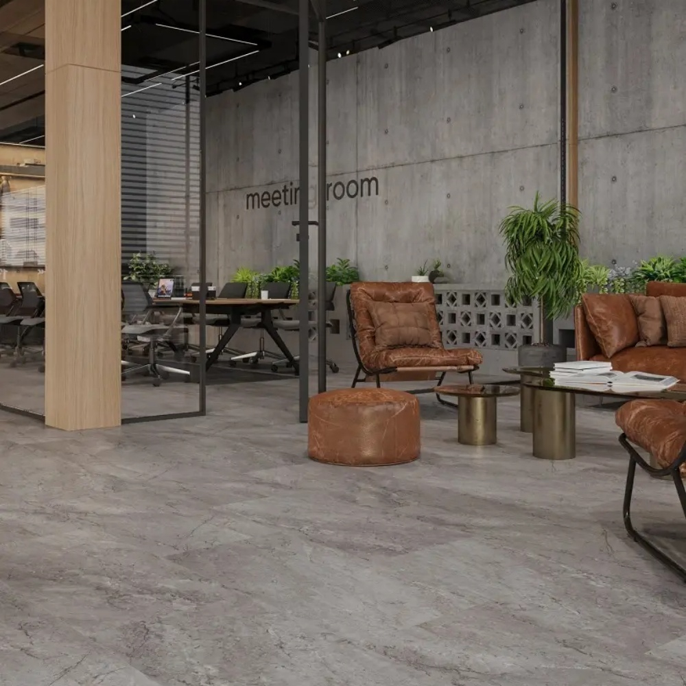 Кварцвиниловая плитка Alpine Floor Stone Premium LVT Eco 26-6 Барбо