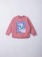 Свитшот облегченный "Пепельная роза" 7+