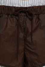 Шорты из плащевки