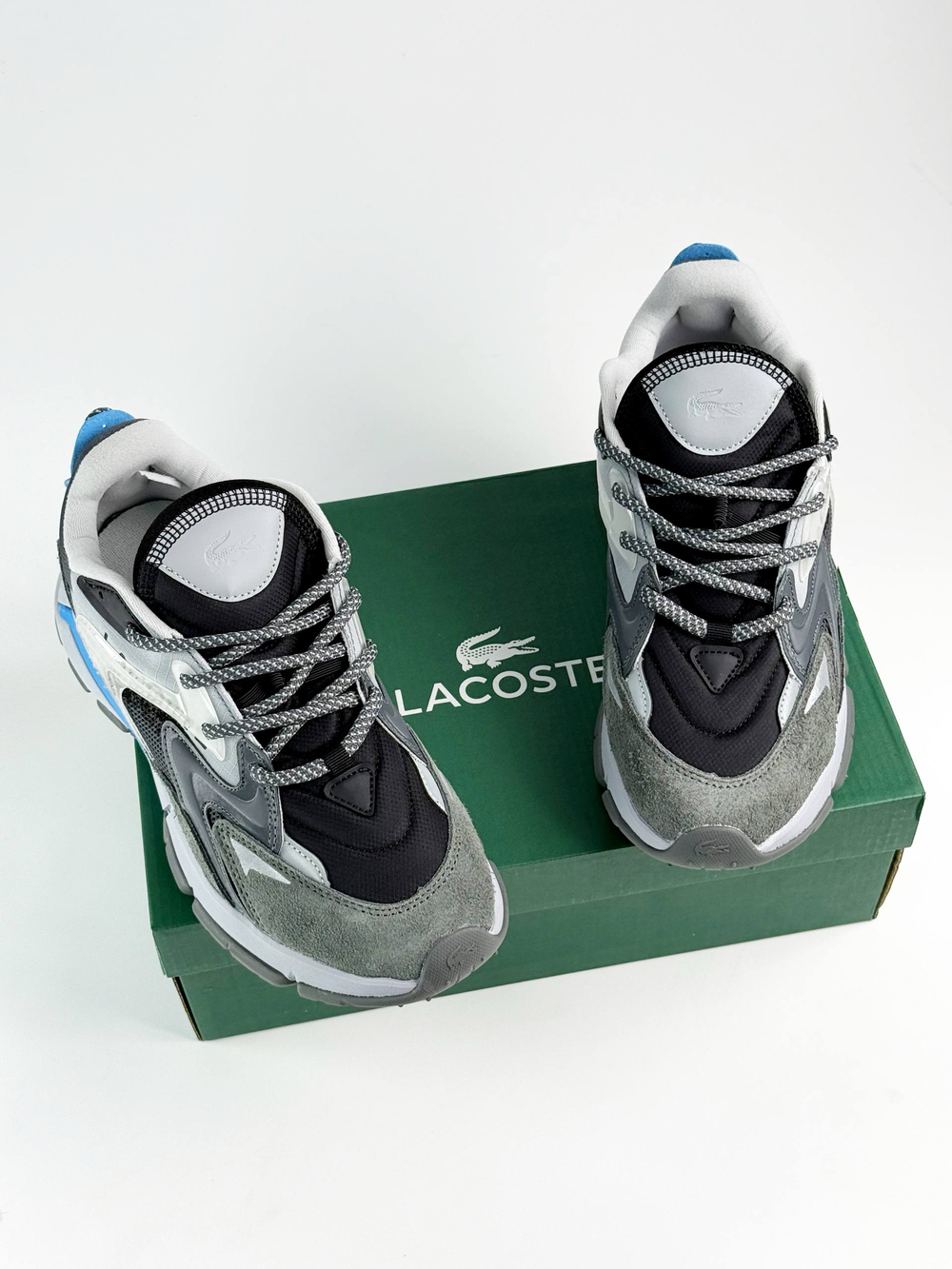 Кроссовки Lacoste L003 NEO TECH #B116 (сер.)