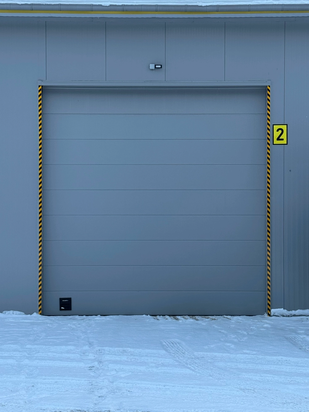 3 секционных ворот