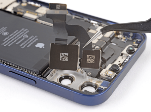 Замена микрофона (основной камеры) на iPhone SE 2020