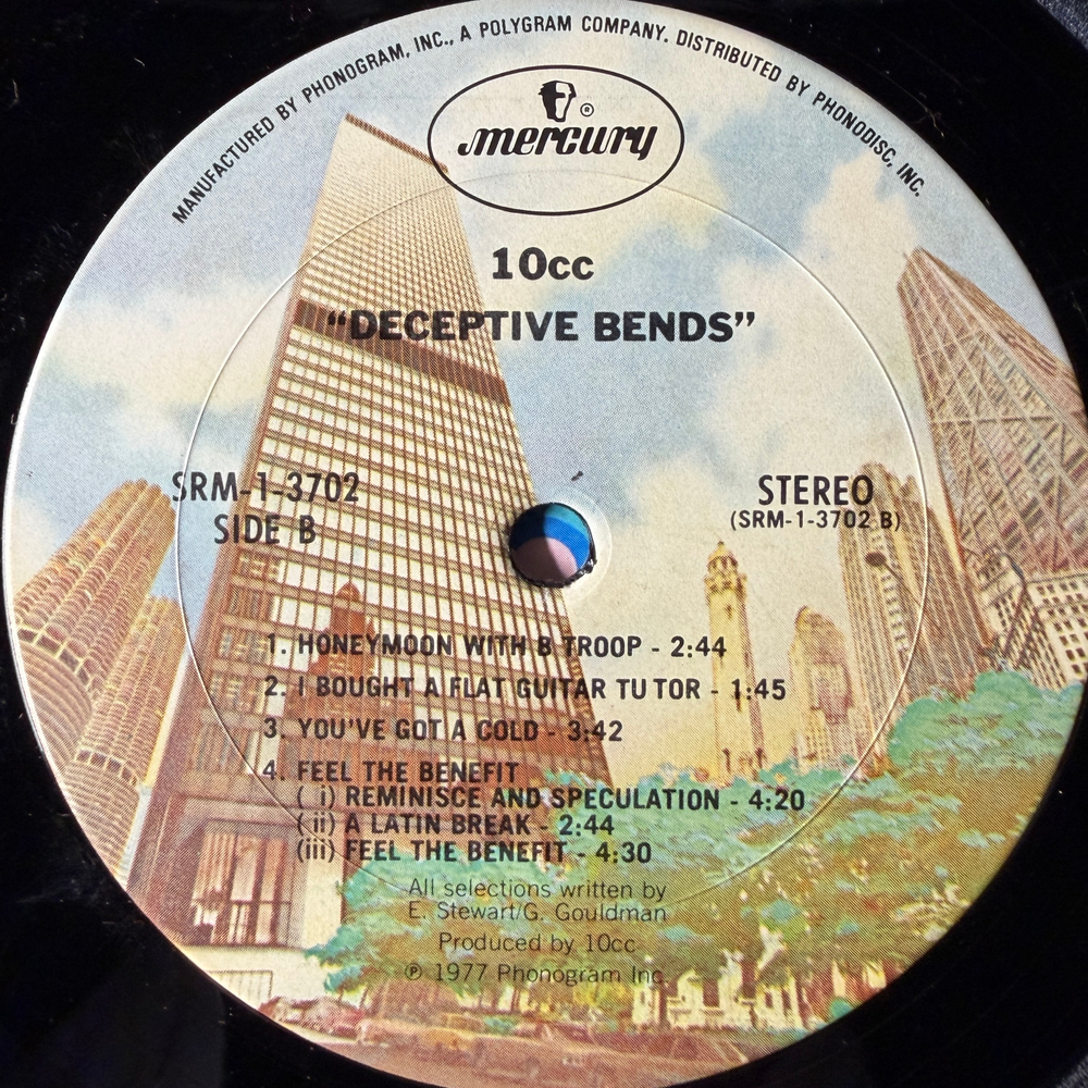 10cc ‎– Deceptive Bends (США 1977г.)