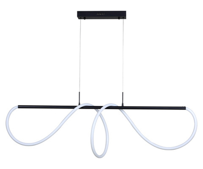 08041,19(4000K) Подвес димм.Далия черный (длина корпуса 120см)