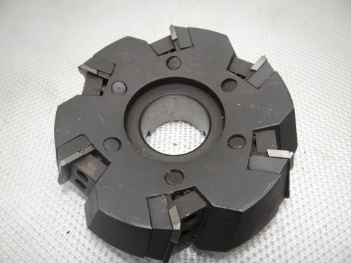 Фреза торцевая насадная с механическим креплением 4-х гранными пластинами  125х50х40 z=6 Б/У