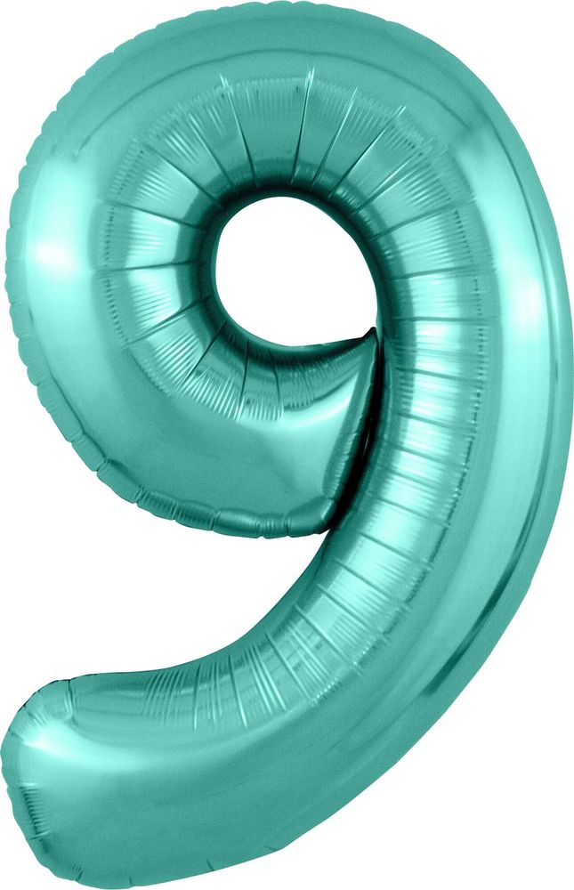 Ag (40&#39;&#39;/102 см) Цифра, 9 Slim, Бискайский зеленый, 1 шт. в уп.