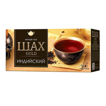 Чай черный Шах 25 пакетов