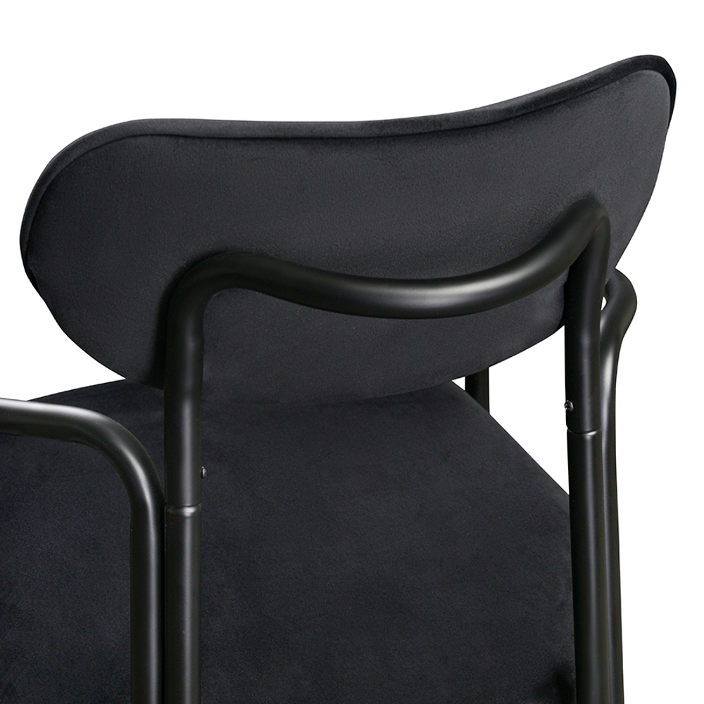 Стул Latitude Ror Round черный/черный