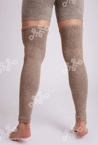 Гетры из  монгольской шерсти