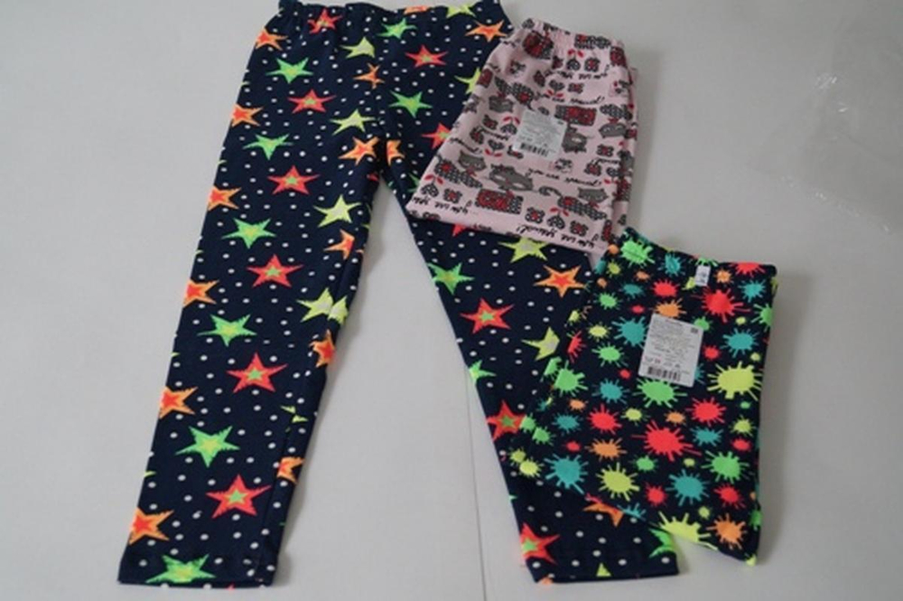 Легинсы дет. М 7432 р.34 в разноцветный принте (Алина)
