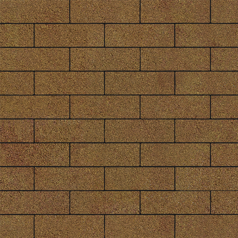 Тротуарная плитка ПРЯМОУГОЛЬНИК 300х100 мм - Листопад гранит Сахара