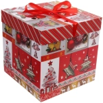 Коробка подарочная «Зимняя история» 22*22*22 см