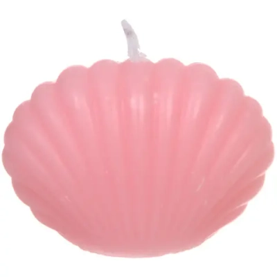 Свеча «Морская ракушка» 6*4,5, Розовый