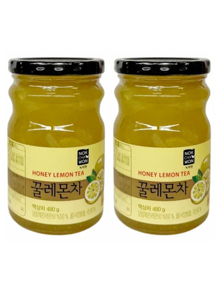 Джем Nokchawon Чай с лимоном и медом 480 г x 2 шт