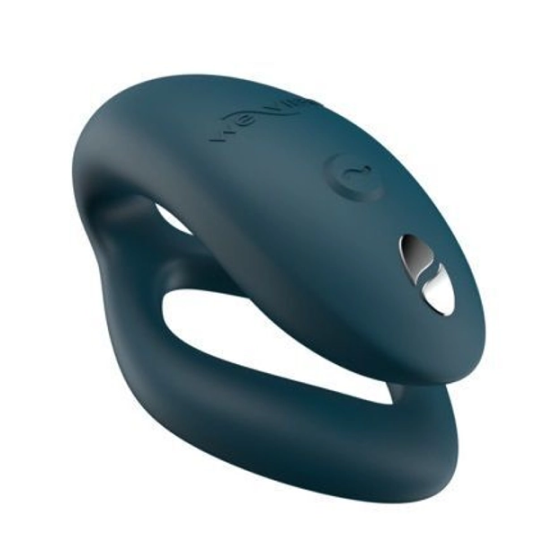 Темно-зеленый вибратор для пар We-Vibe Sync O