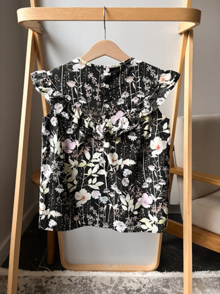 Хлопковая блузка Bonpoint, 128