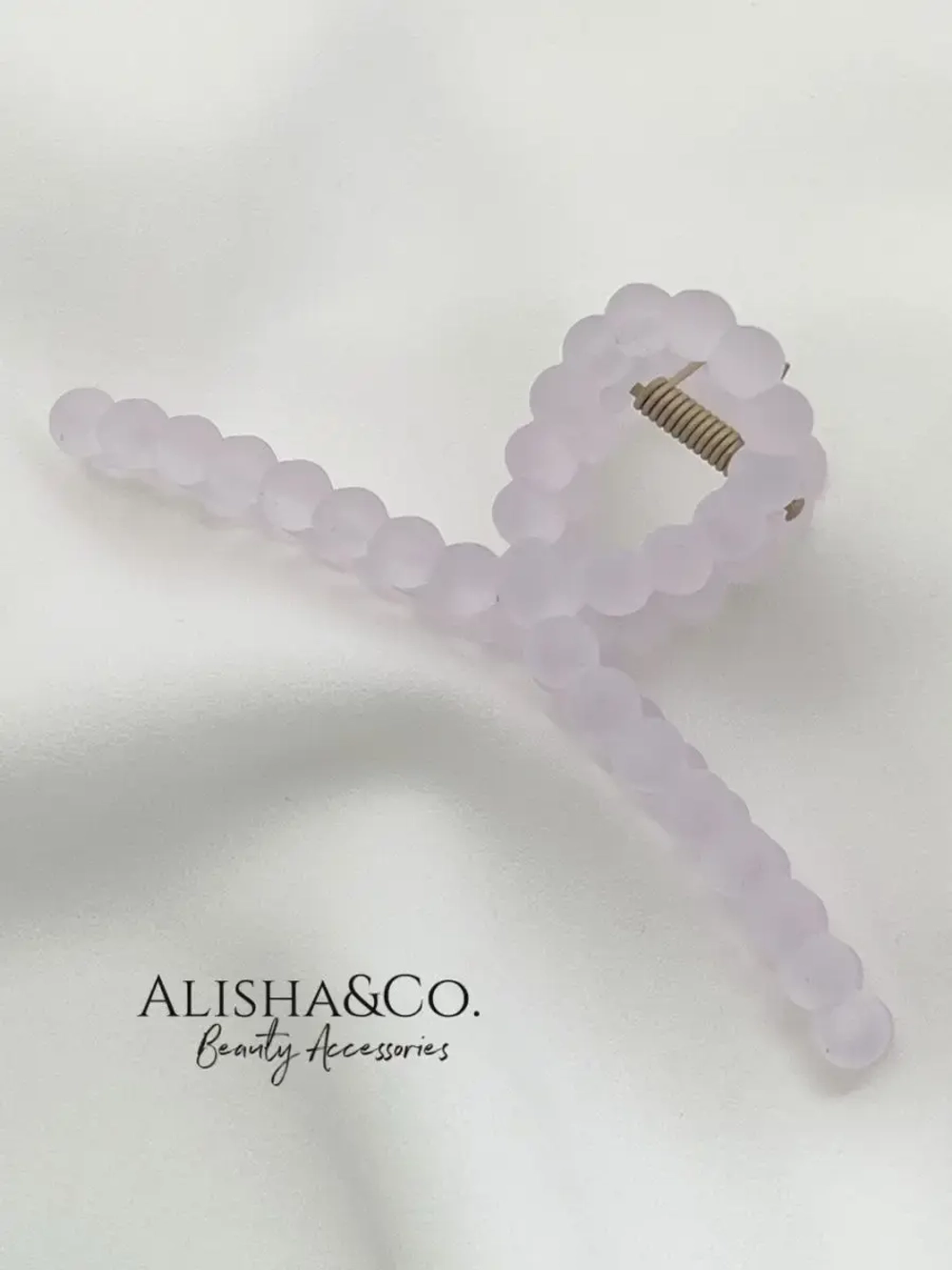Аксессуар для волос Заколка Крабик средний Lavender Bubble