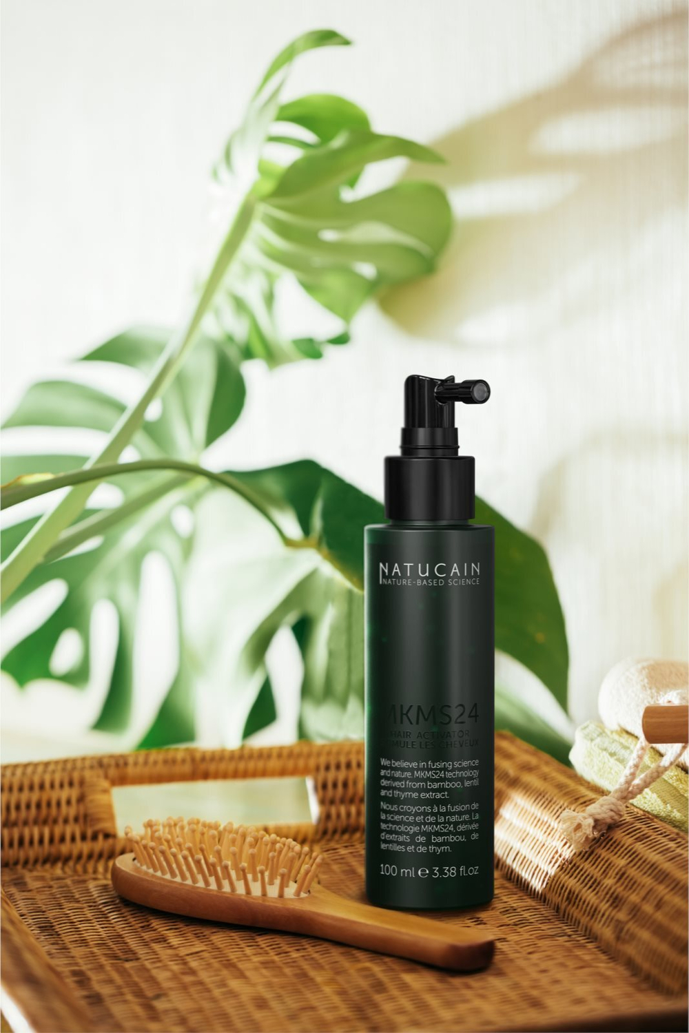 Natucain MKMS24 Hair Activator - тонизирующий спрей от выпадения волос /   100  ml  / GTIN 4063528000439