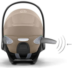 Коляска Cybex Priam IV Chrome Brown complete Cloud T Cozy Beige Plus Base T 4 в 1 Leaf Green