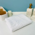 Полотенце махровое 50*90см «Florence» цвет белая гортензия 01-001, плотность 450 гр/м2