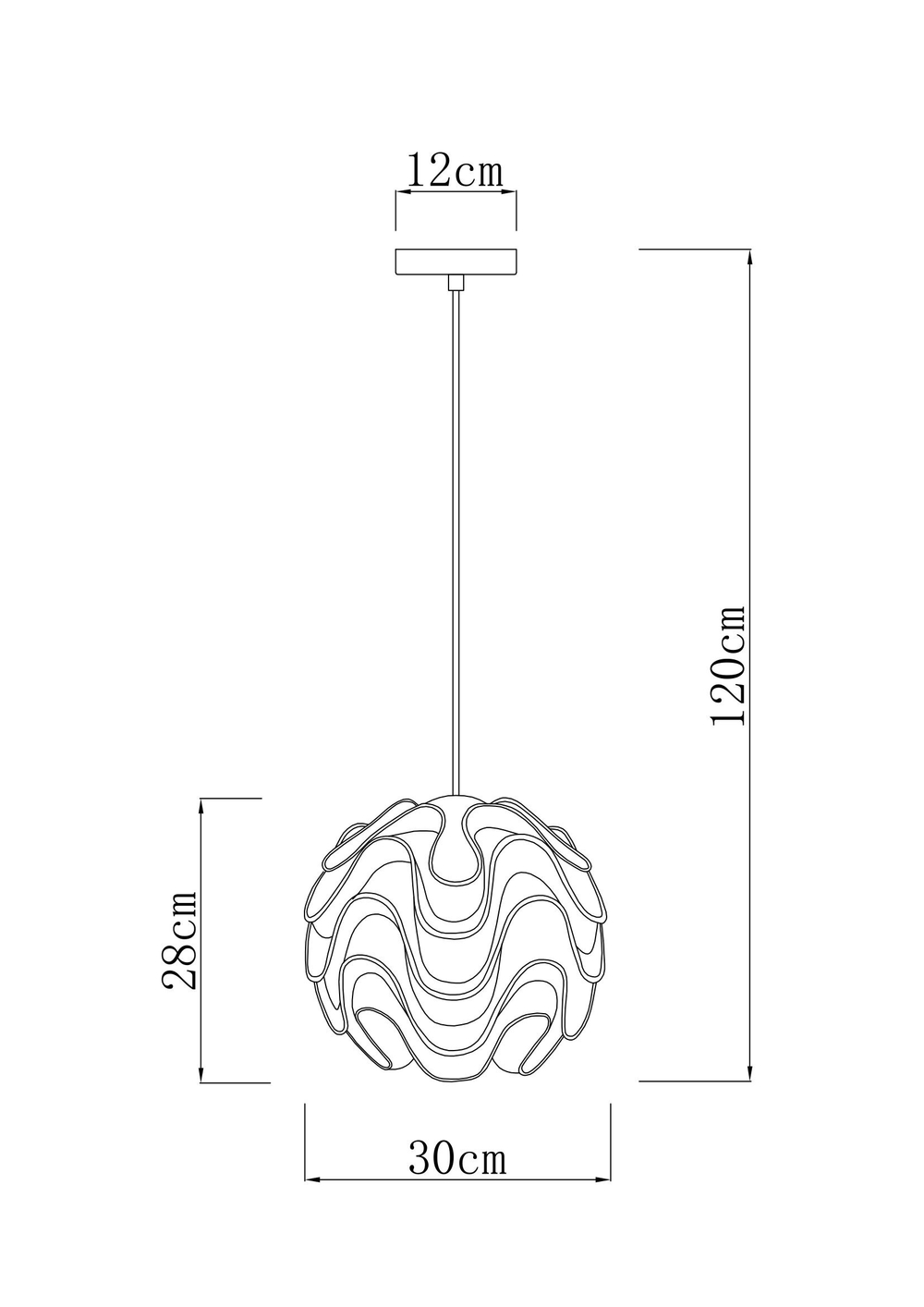 Светильник подвесной Moderli V11011-P Flake
