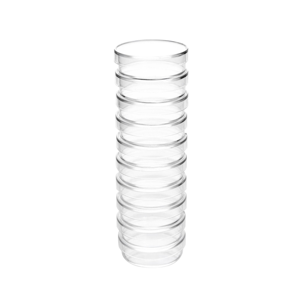 Чашка Петри полистирол, 35х15 мм, 10 шт., стерильная, пластиковая