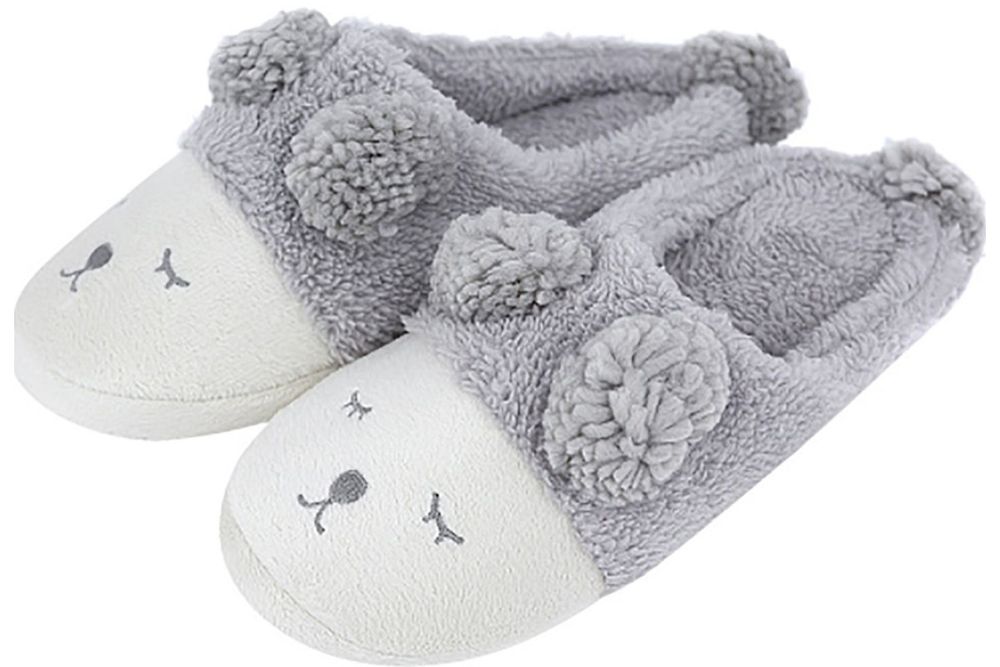 Тапочки FunFur Овечки 6,5 Серый
