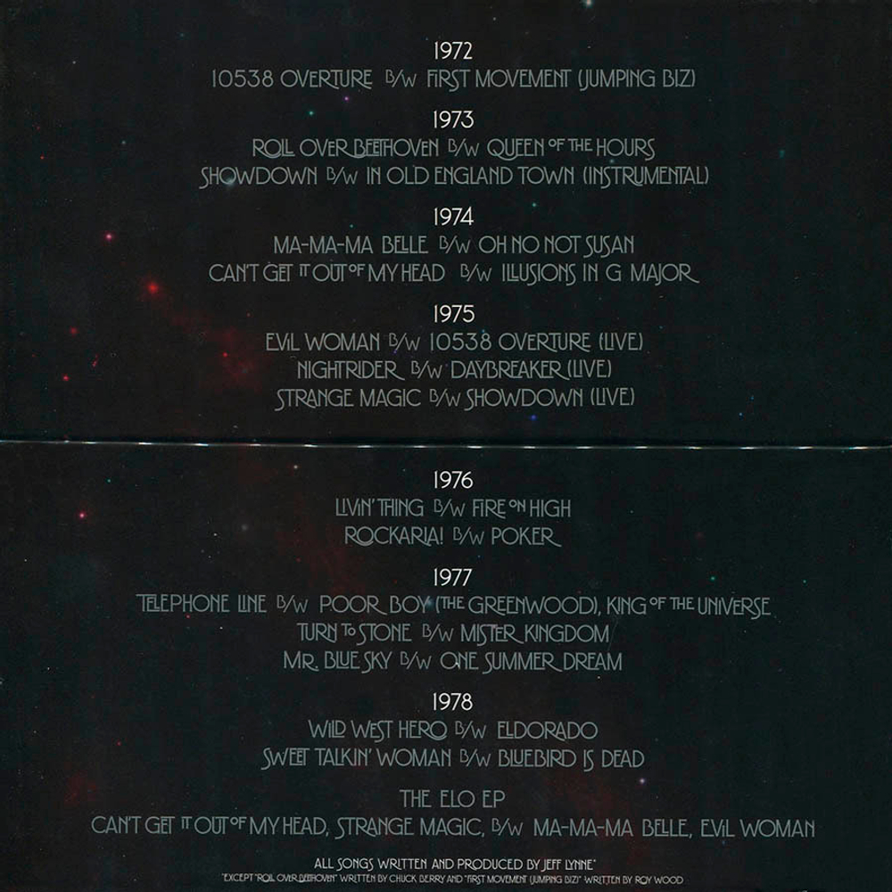 Electric Light Orchestra / The UK Singles Volume One 1972-1978 (Coloured Vinyl)(15x7" Vinyl Single + 7" Vinyl EP)
