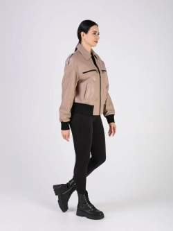 Кожаная куртка демисезонная