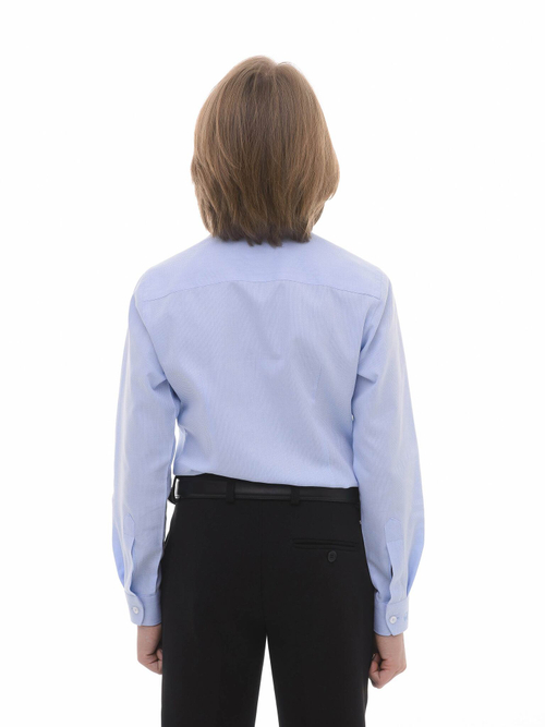 Сорочка детская VESTER длинный рукав, цвет голубой, хлопок/пэ 94014 21