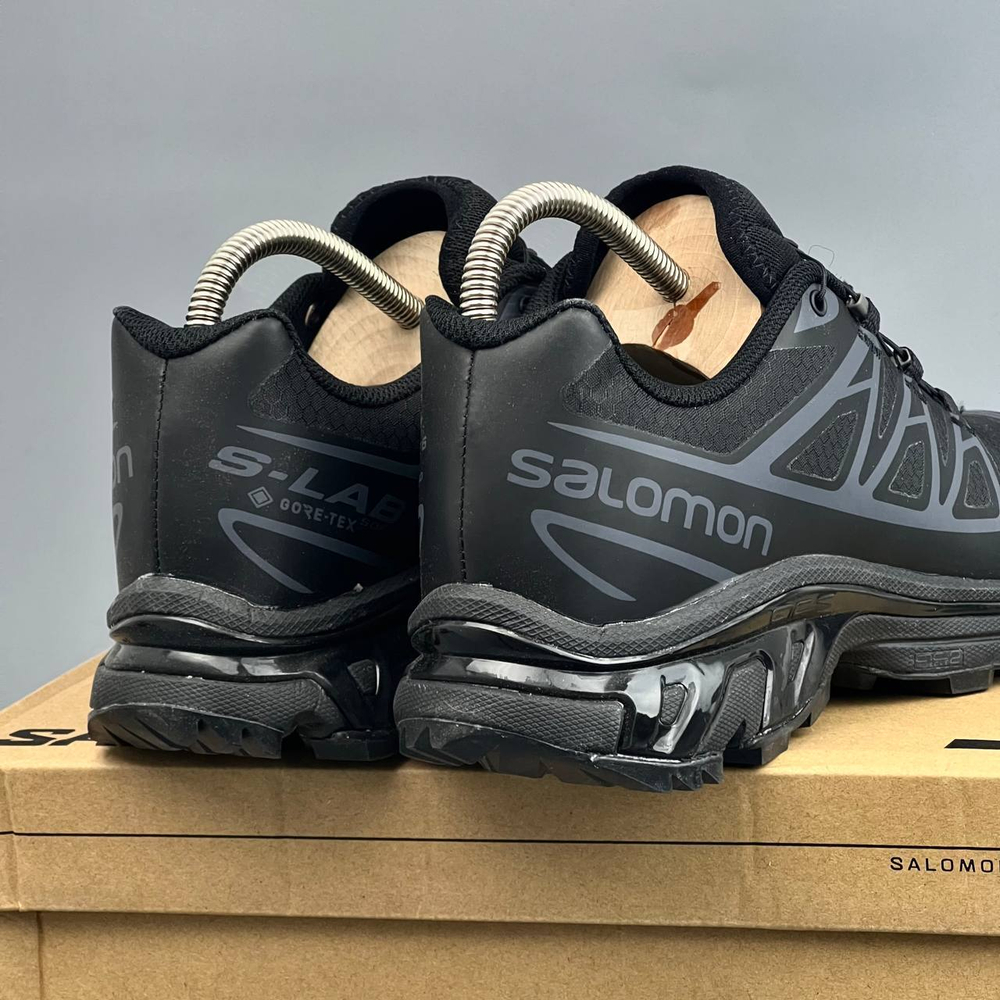 Кроссовки Salomon XT6 GoreTex ТЕРМО #415 (черн.)