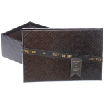 Коробка подарочная «Лучшие моменты» 21*14*8 см, Черный