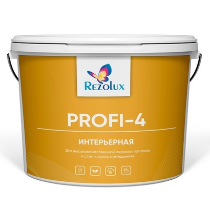 Rezolux Profi-4 Интерьерная краска /15кг/ супербелая