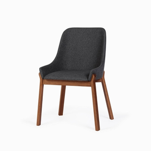 Обеденный стул Safia темно-серый