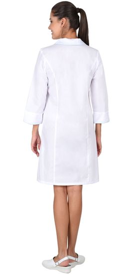 Халат женский "Сириус-Жасмин (св.бирюзовый/белый)