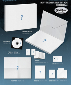 (ПРЕДЗАКАЗ) Альбом MEOVV - BITE NOW 2nd EP Album PHOTOBOOK RANDOM Version